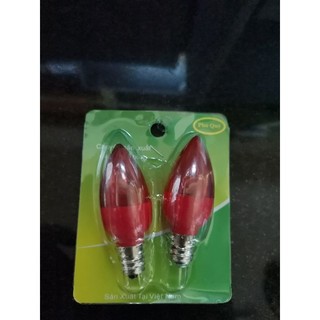 BÓNG LED TRÁI ỚT 1W ĐUI E12 [combo 2 bóng]