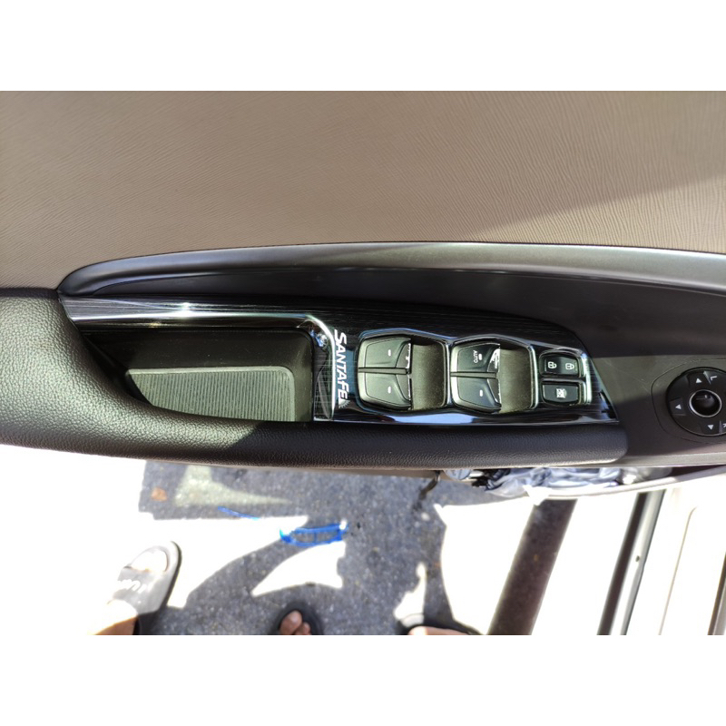 Ốp nội thất titan xe Santafe 2015 2016 2017 2018 titan