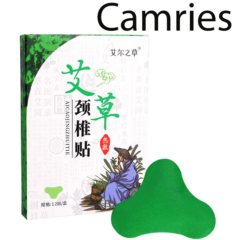 HỘP 12 MIẾNG Cao Dán Vai Gáy Cứu Ngải Nhức Mỏi Xương Lưng Đầu Gối Hiệu Quả-camriesf4t5