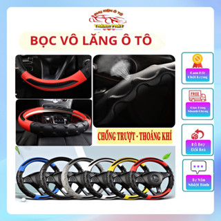 Bọc vô lăng ô tô da PU cao cấp, bao tay lái xe hơi giá rẻ cho xe Honda, Toyota, Mazda, Hyundai, Kia, Chevrolet, Ford...