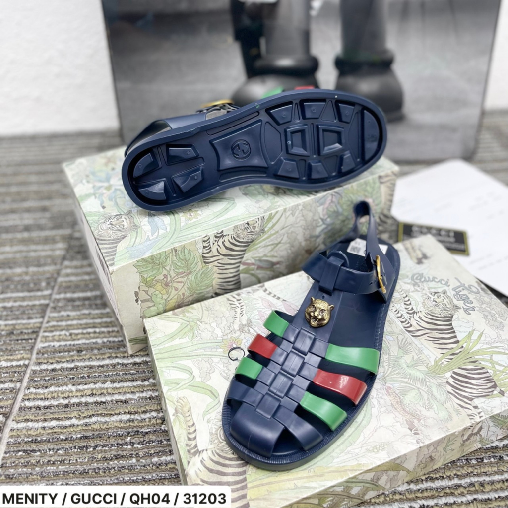 Dép Lê Nam  LV Quai dập Hoa Văn - Đế Cao Su Chắc Chắn, Chống Trơn Trượt Tốt - Dép Quai Ngang Nam size 38-43