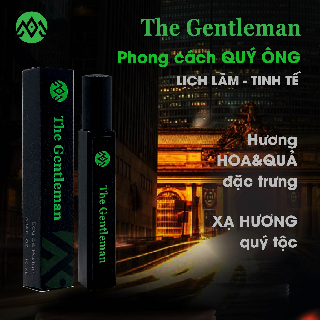 Nước Hoa Nam The Gentleman Miliman Phong Cách Quý Ông Lịch Lãm Tinh Tế