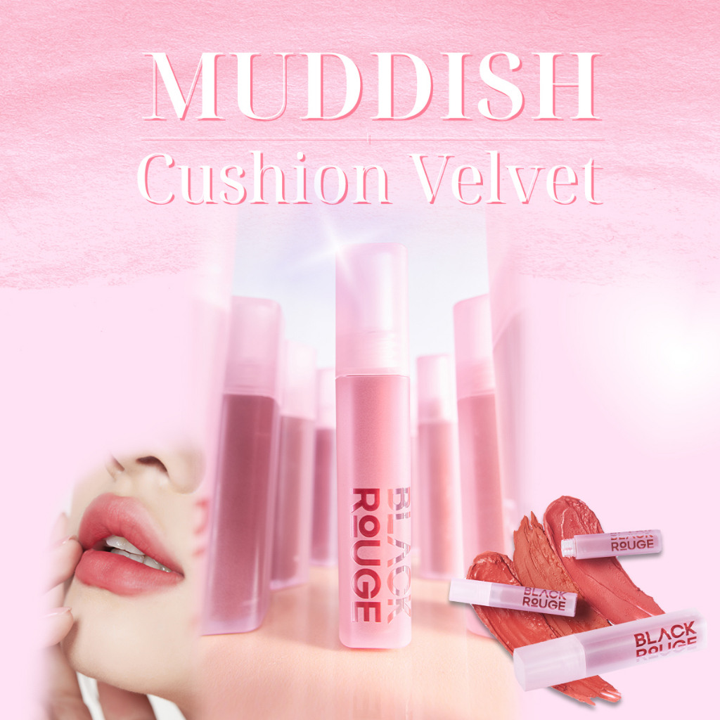 Son Kem Black Rouge Muddish Cushion Velvet 34.8g