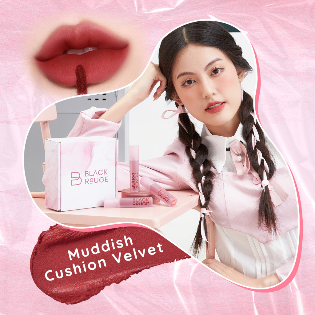 Son Kem Black Rouge Muddish Cushion Velvet 34.8g