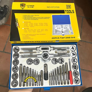 Bộ taro bàn ren 40 chi tiết model a1012 c-mart, bộ ta rô, csg