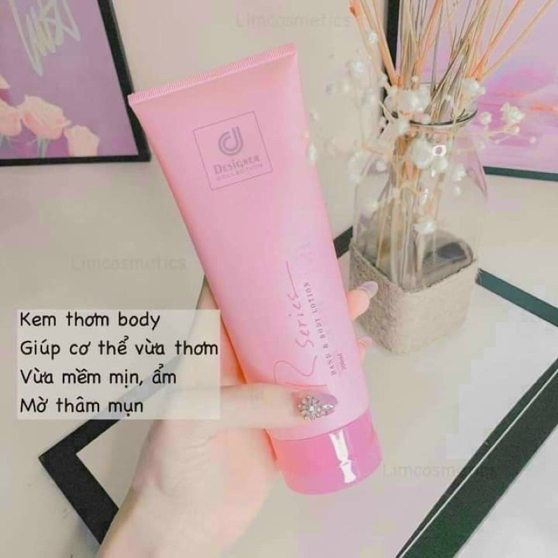 Dưỡng thể Rseries body hồng 200ml Thái Lan chính hãng thơm dịu nhẹ