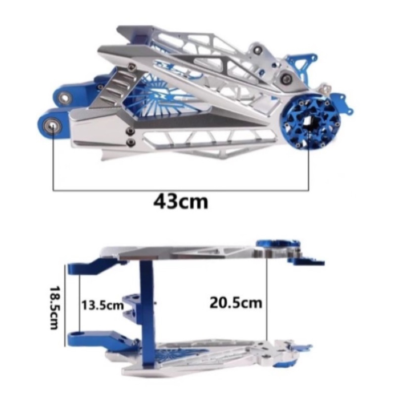 Gắp gắn xe điện hàng CNC v2 full phụ kiện