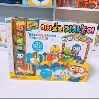 BỘ ĐỒ CHƠI XE LỬA PORORO CHO BÉ HÀN QUỐC