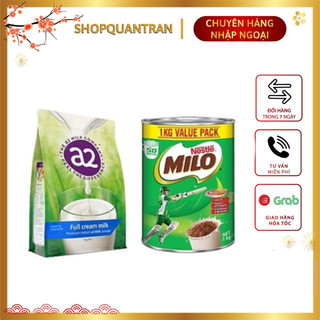 (Combo) Sữa A2 Úc Nguyên Kem và MILO Chính Hãng Giá Tốt