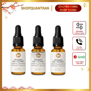 Vitamin D3 K2 MK7 Sunday Natural Đức 20ml (Date xa) Chính Hãng