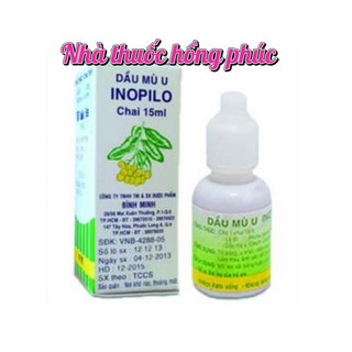 Dầu mù u Inopilo tái tạo da, ngừa viêm loét chai 15ml