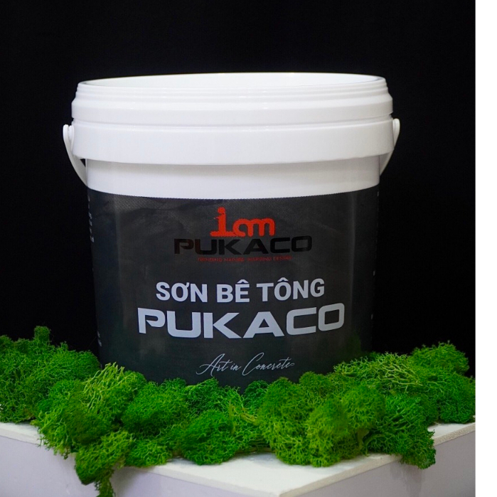 Sơn Bê Tông PUKACO (6KG THI CÔNG 10M2)
