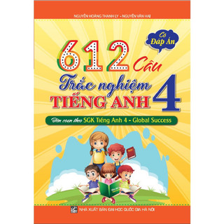 Sách : 612 câu trắc nghiệm tiếng anh 4