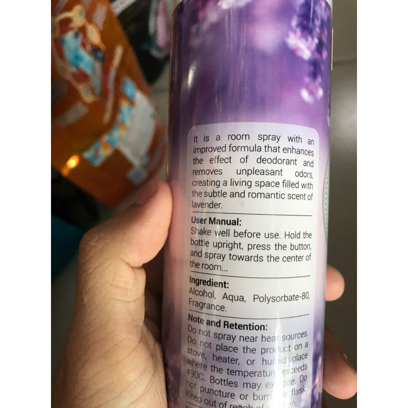 Xịt thơm phòng - Lavender perfume