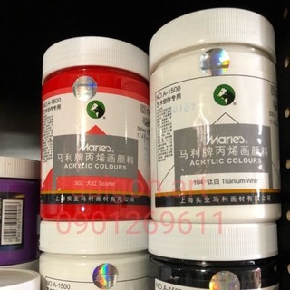 Màu Vẽ Acrylic Tranh Tường Chuyên nghiệp 1lít Maries, 7D