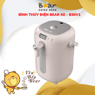 Bình đun nước thủy điện thông minh Bear ZDH-H30B1 3L,Ấm nấu nước sôi cầm tay, có tính năng khử clo và khoá trẻ em an toà