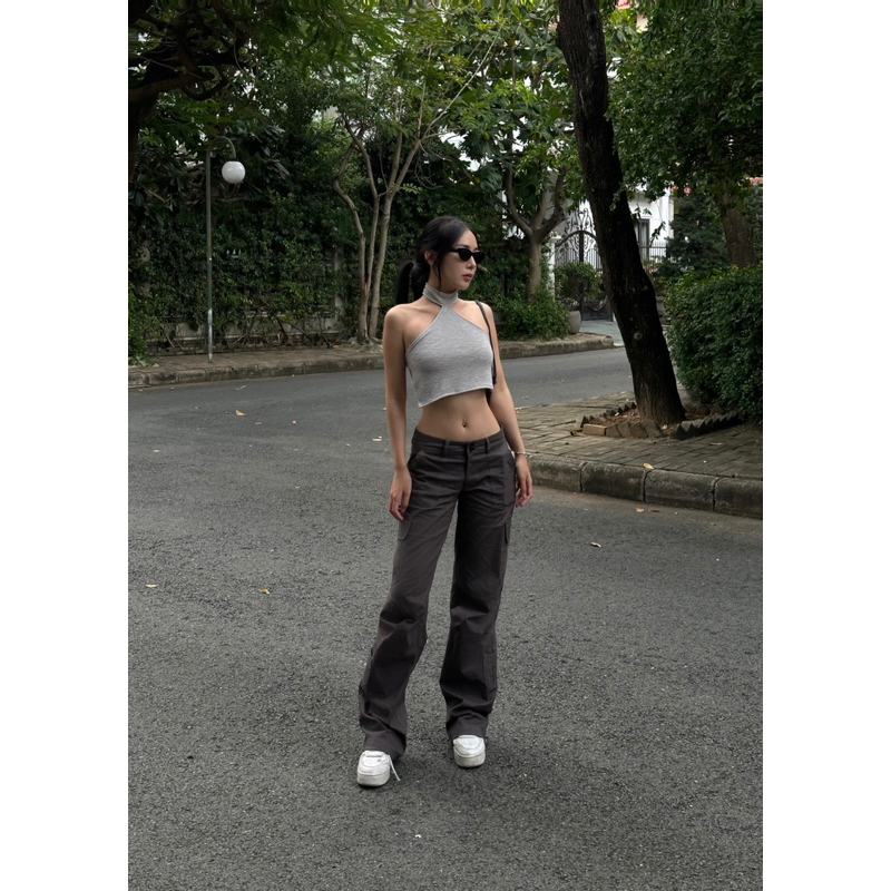 Quần kai ống suông túi hộp JANNIS CARGO PANTS - THESTAN