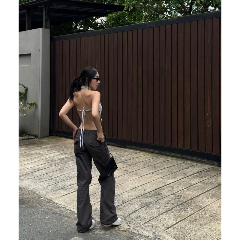 Quần kai ống suông túi hộp JANNIS CARGO PANTS - THESTAN