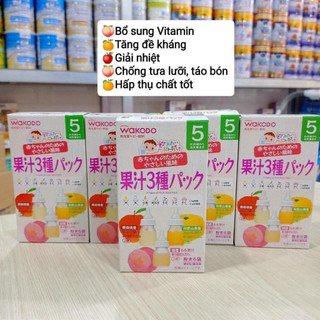 Trà Wakodo Nhật cho bé đủ vị
