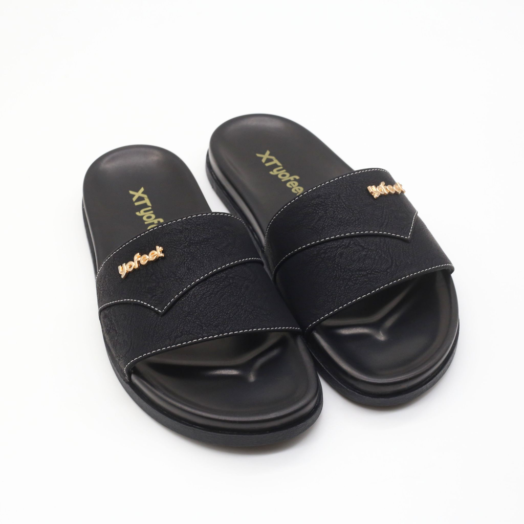 Dép nam quai da Cao Cấp - gắn mác YOFEET phiên bản cực trẻ trung.