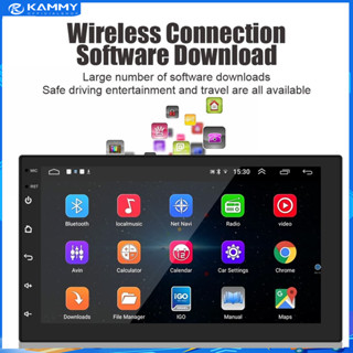  Màn Hình Android Ô Tô 7 Inch Wifi  Gắn Được Mọi Xe Có Bản Đồ Full Youtube,màn hình ô tô,màn hình ô tô để xem tivi 