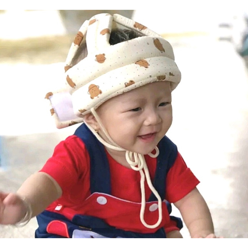 Mũ bảo hiểm nón bảo vệ đầu an toàn thoáng khí cho bé embe.s