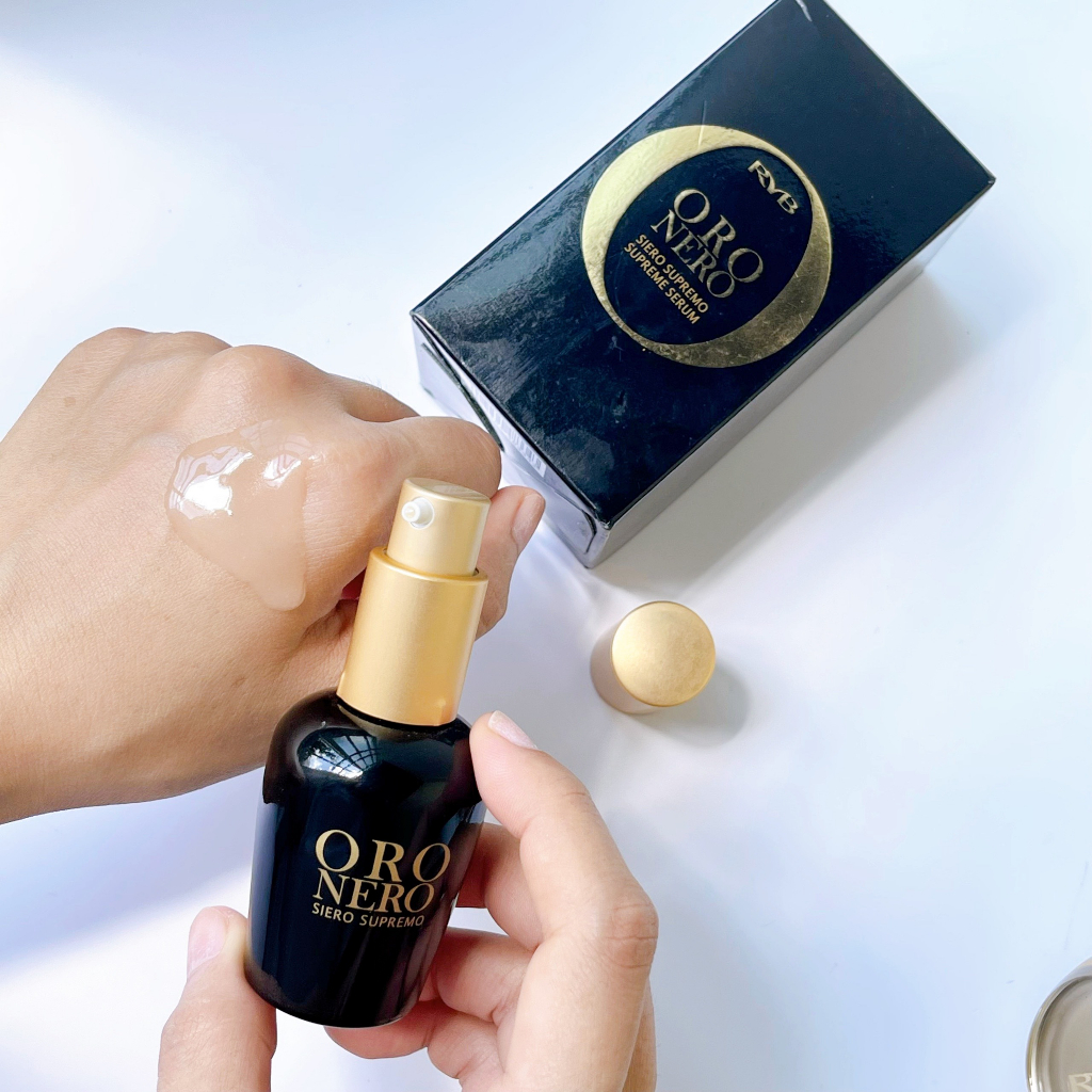 Tinh chất Nấm lên men quý giá giúp nâng cơ, chống lão hoá, giảm chảy xệ, nếp nhăn RYB Oro Nero Supreme