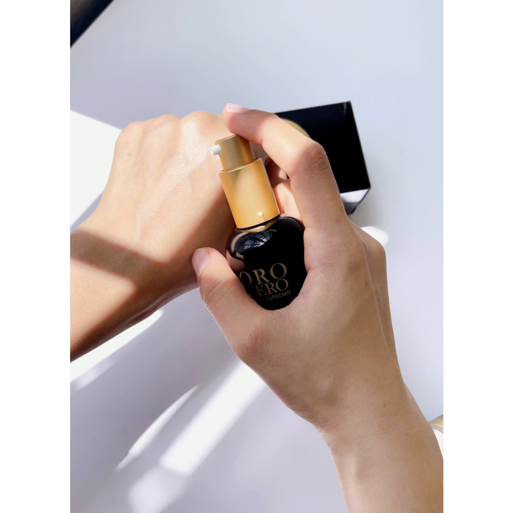 Tinh chất Nấm lên men quý giá giúp nâng cơ, chống lão hoá, giảm chảy xệ, nếp nhăn RYB Oro Nero Supreme