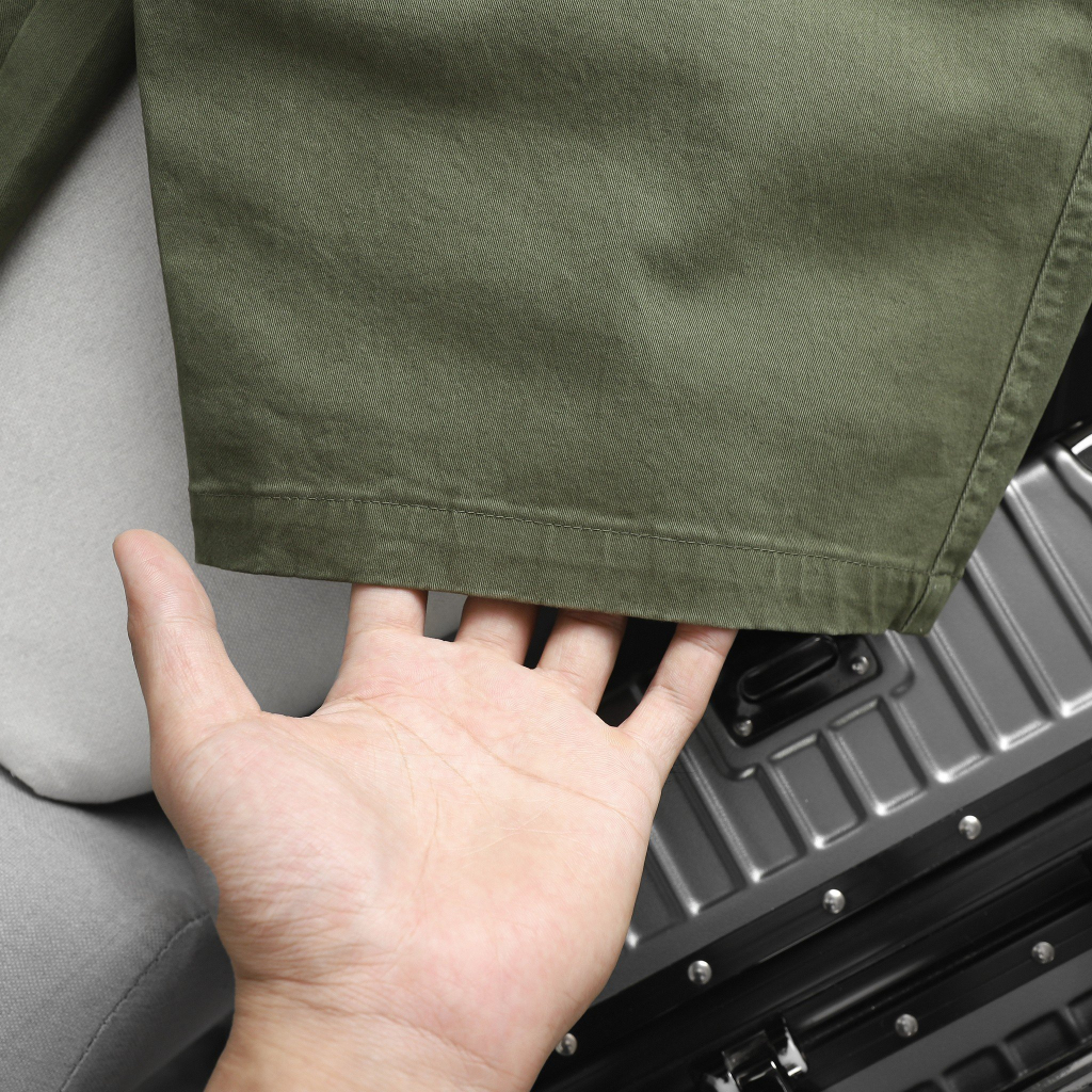 Big size - Quần short kaki nam big size lưng thun co giãn thời trang