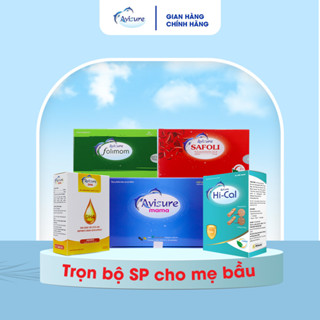 TPBVSK Bộ Sắt Canxi DHA Vitamin tổng hợp cho bà bầu Avisure cho mẹ bầu và sau sinh
