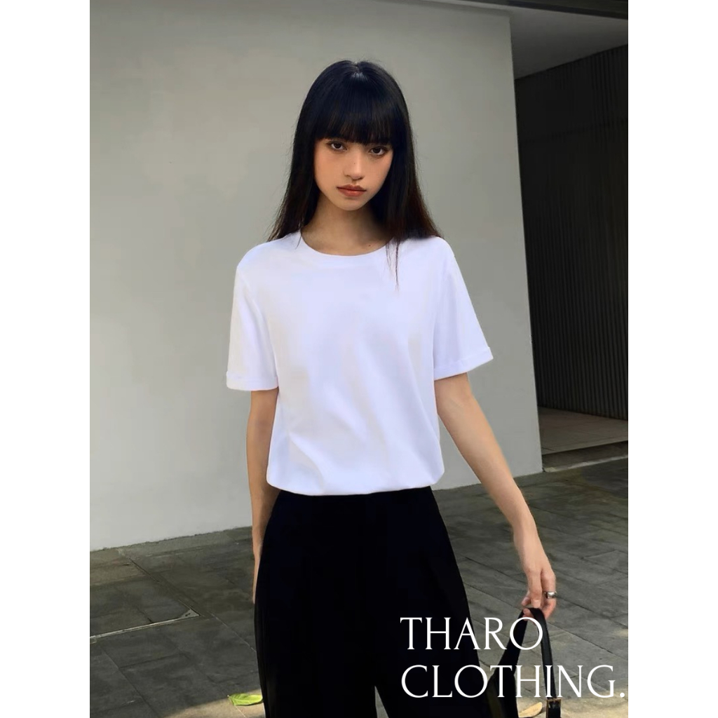 Áo Thun Nữ Basic Nhiều Màu - Tharo Clothing