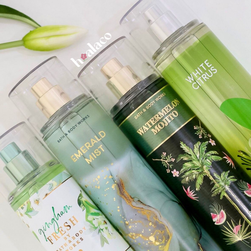 BODY MIST Xịt thơm Bath & Body Works - Victoria’s Secret ít ngọt, fresh & clean