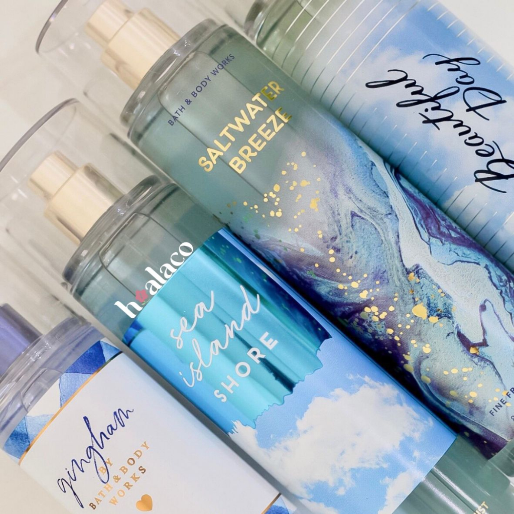 BODY MIST Xịt thơm Bath & Body Works - Victoria’s Secret ít ngọt, fresh & clean