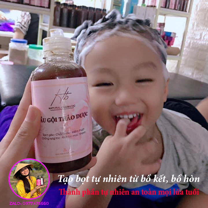 Dầu gội thảo dược HB . Sạch gàu, kích thích mọc tóc
