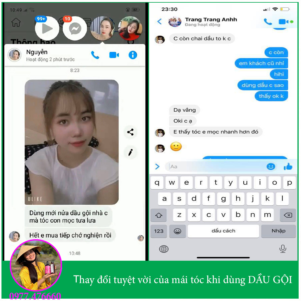 Dầu gội thảo dược HB . Sạch gàu, kích thích mọc tóc