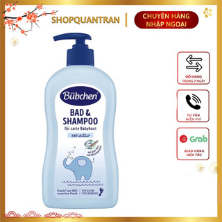 Sữa tắm gội cho bé Bubchen 400ml Mẫu Mới