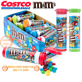 Kẹo socola m&m minis ống 50.2g hàng mỹ ăn cực ngon bé thích mê