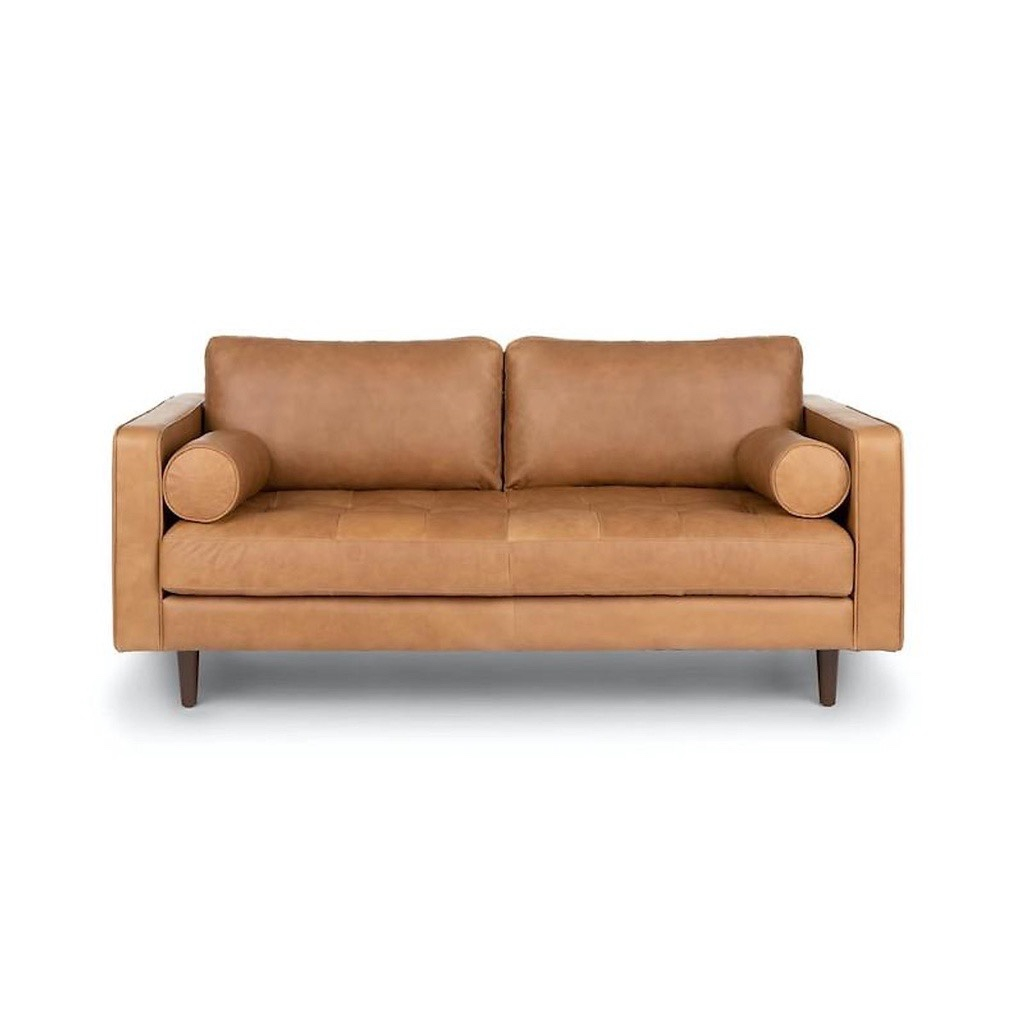 Bộ sofa da nâu, sofa da cao cấp đặt chung cư - hàng chính hãng bảo hành 2 năm | BigBuy360 - bigbuy360.vn