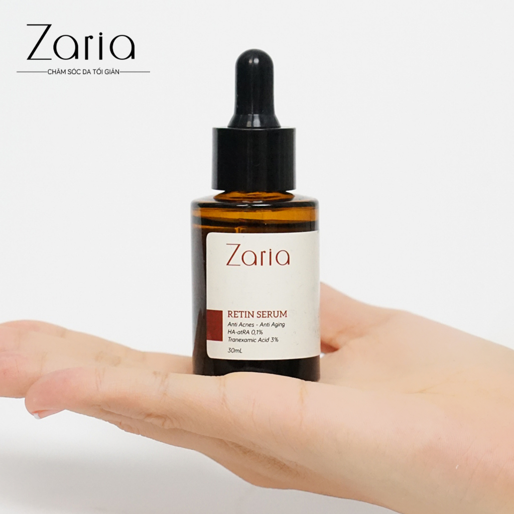 Serum Ngăn Ngừa Lão Hóa Làm Sáng Da Zaria Retin Serum 30ml