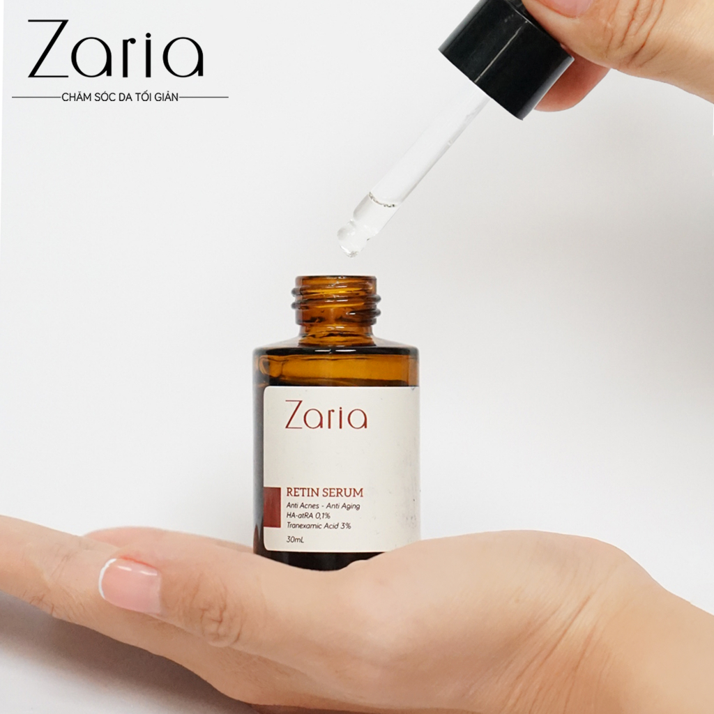 Serum Ngăn Ngừa Lão Hóa Làm Sáng Da Zaria Retin Serum 30ml