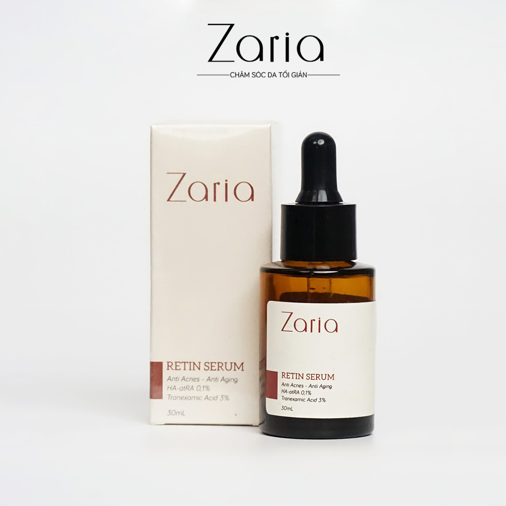 Serum Ngăn Ngừa Lão Hóa Làm Sáng Da Zaria Retin Serum 30ml