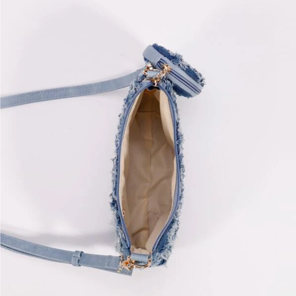 Túi đeo chéo nữ 2in1 đi chơi cá tính phong cách trẻ trung hot trend PK 576