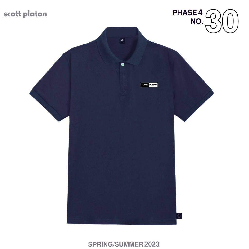 Scott Platon Áo Polo Mini Logo - Chất liệu microfiber dày dặn hút ẩm co giãn tốt