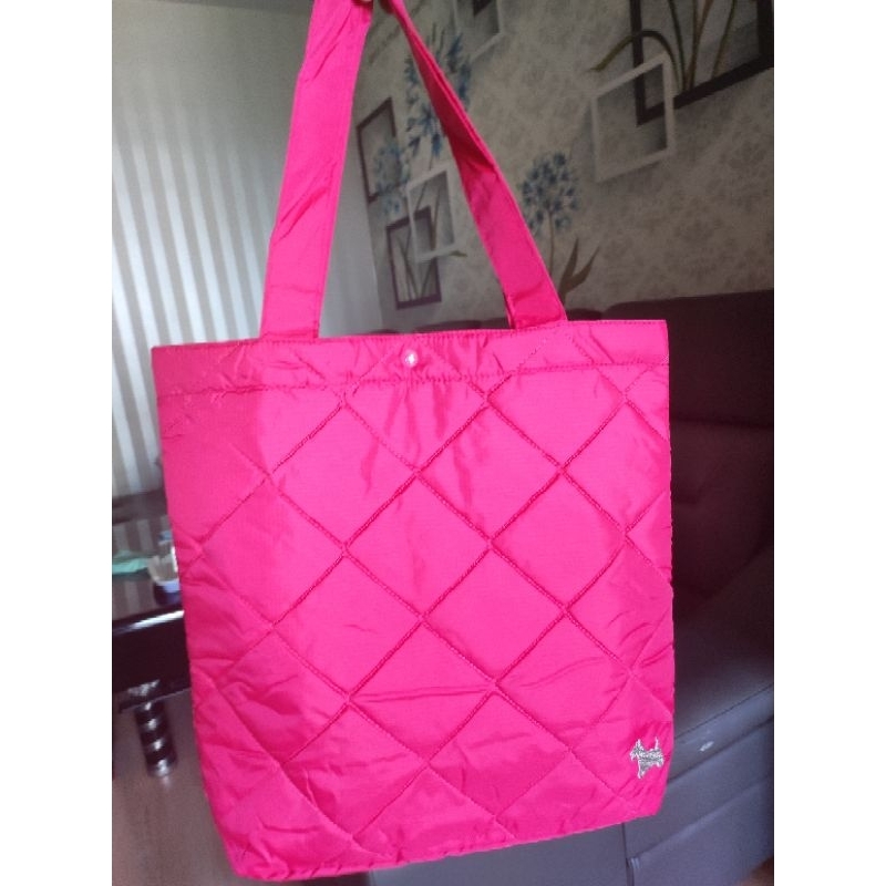 Túi Tote Đeo Vai Màu Hồng