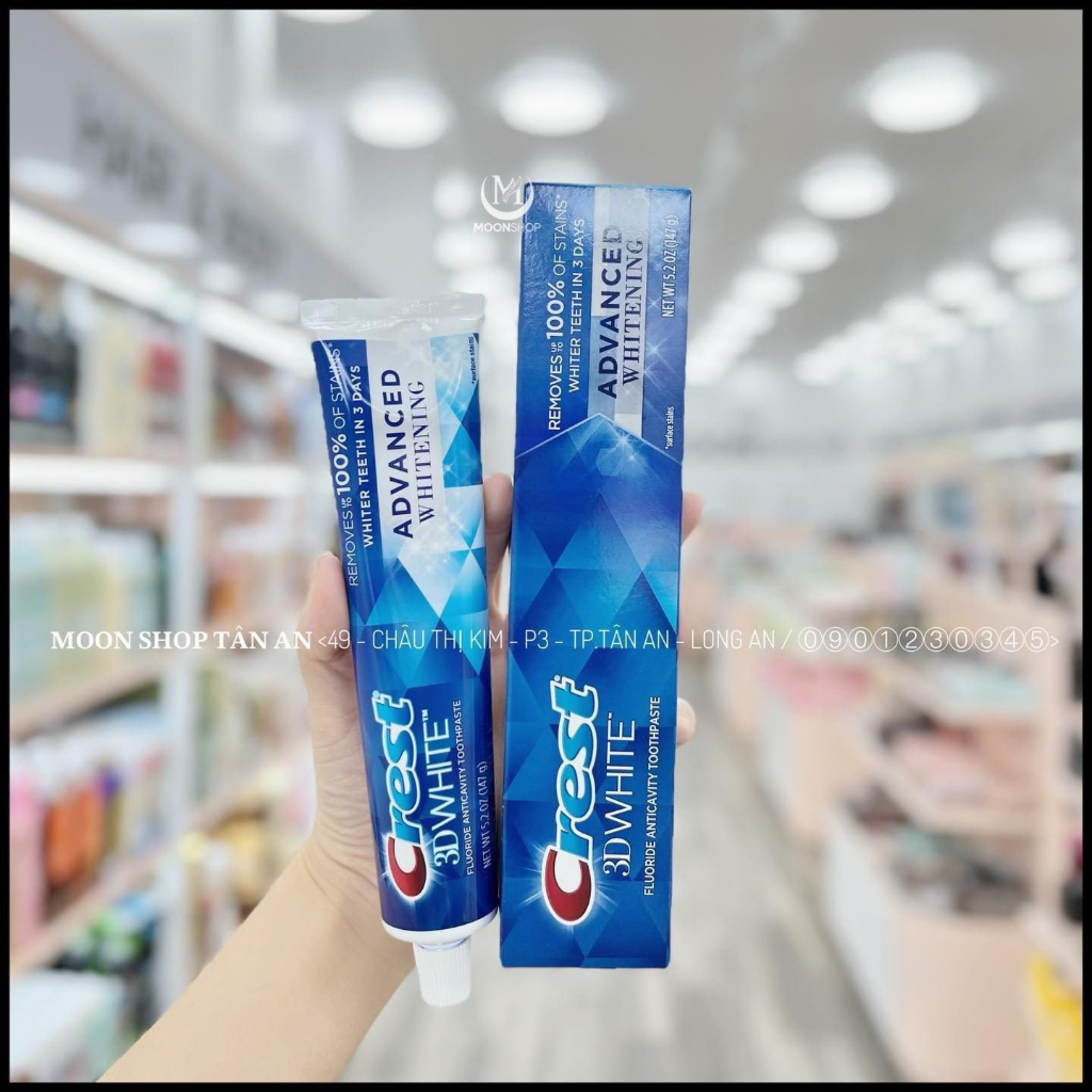 KEM ĐÁNH RĂNG CREST 3D WHITE TRIPLE WHITENING