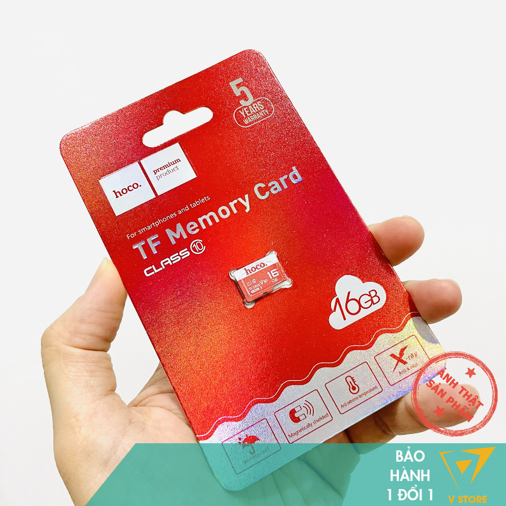 THẺ NHỚ MICRO SD HOCO - CLASS 10 - XANH BIỂN, VÀNG, ĐỎ