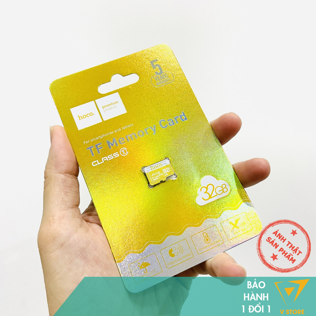 THẺ NHỚ MICRO SD HOCO - CLASS 10 - XANH BIỂN, VÀNG, ĐỎ