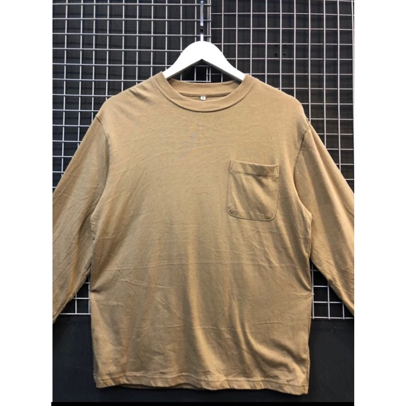 Áo thun phom unisex tay dài nam nữ xuất Nhật