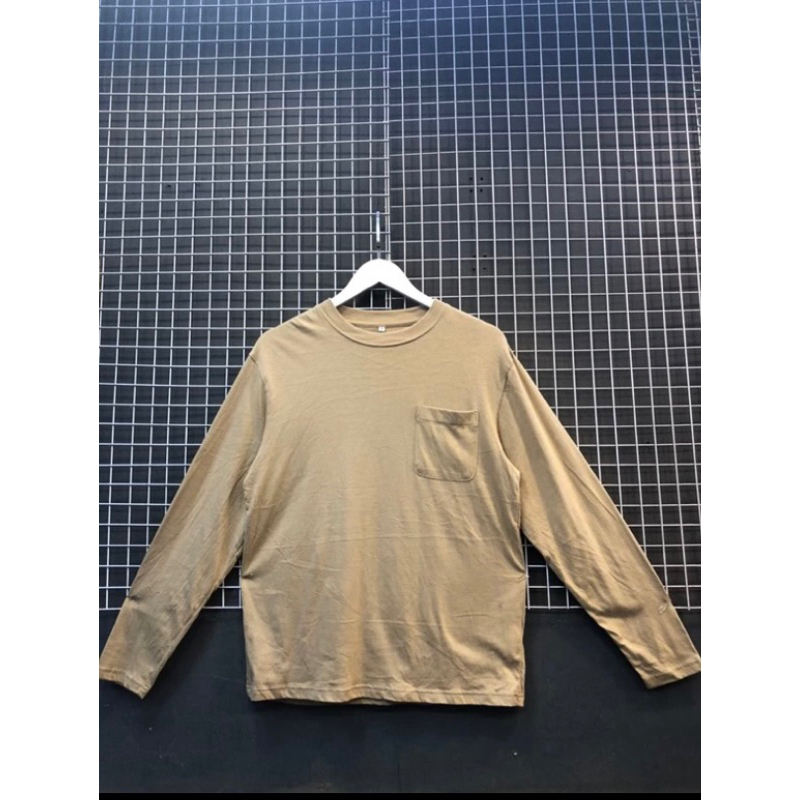 Áo thun phom unisex tay dài nam nữ xuất Nhật