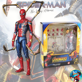 Mô hình iron spider man mafex no.081 avenger infinity war